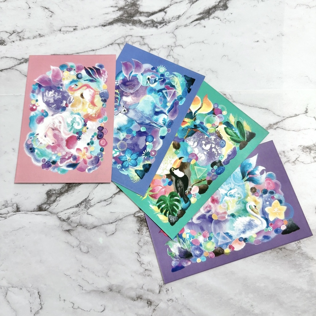 夢幻花譚シリーズ ポストカードセット