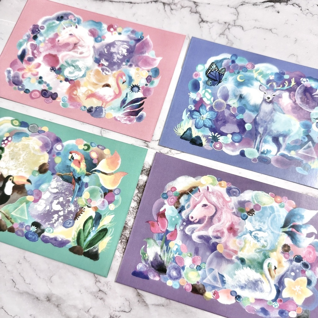 夢幻花譚シリーズ ポストカードセット