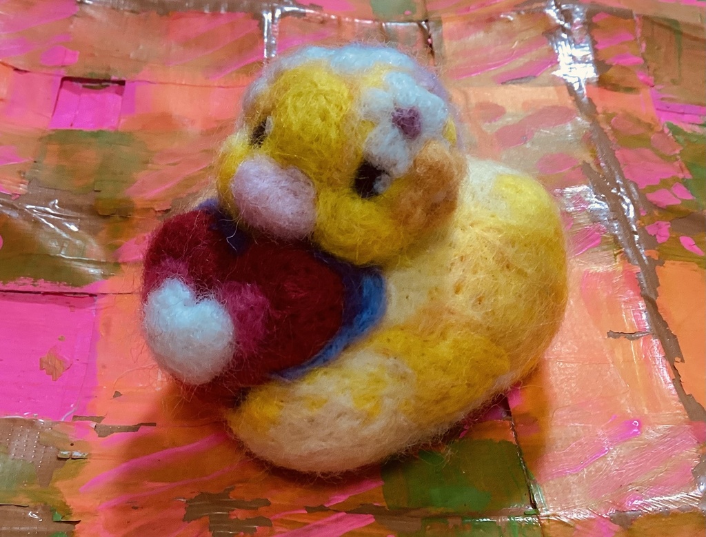 オハナアタマあひるちゃん💝（ハート持ち）