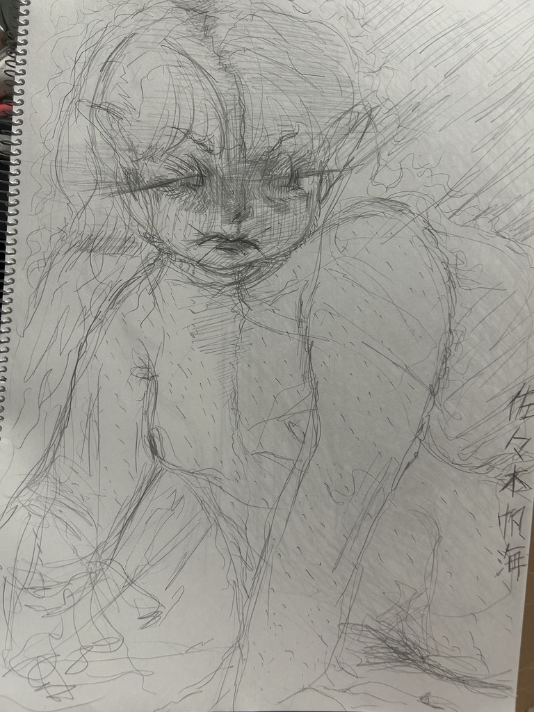 クソみたいな日に描いたドローイング