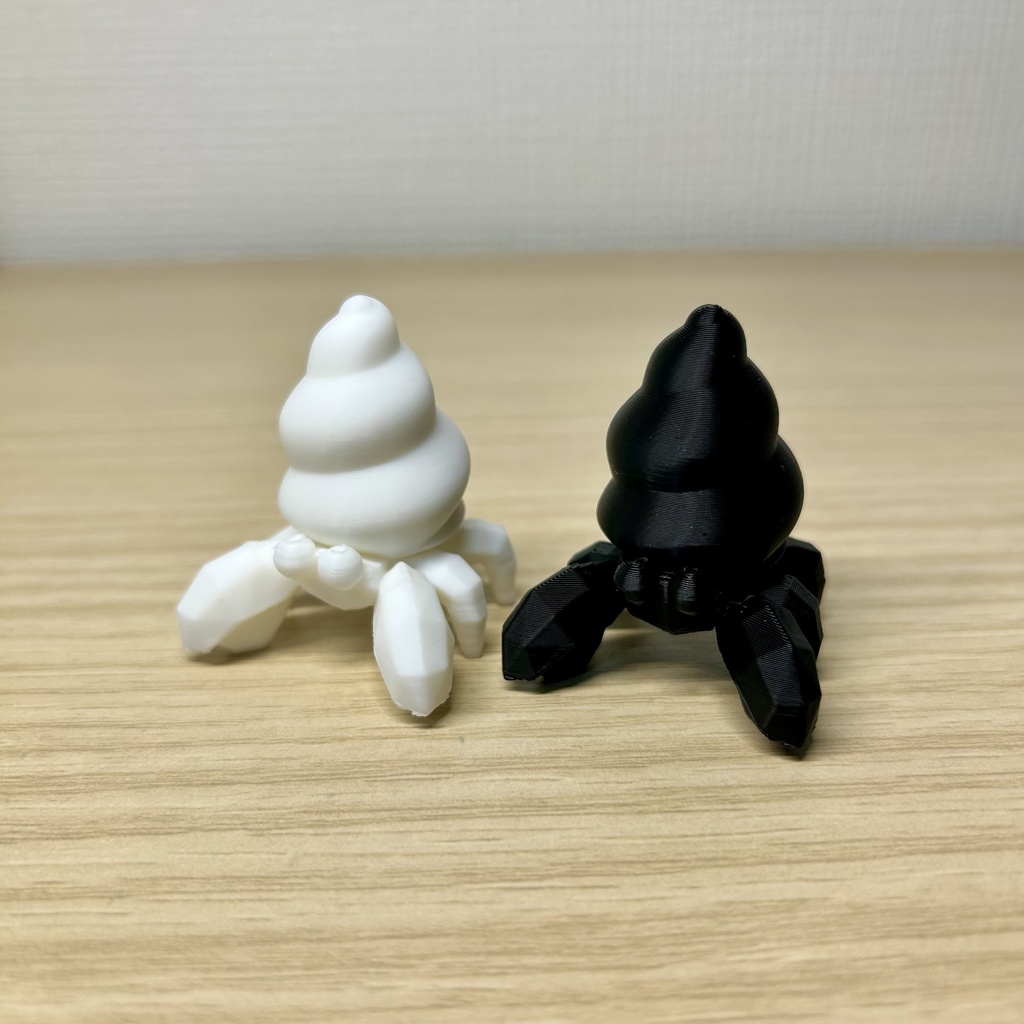 ヤドカリのリングホルダー(ペア)