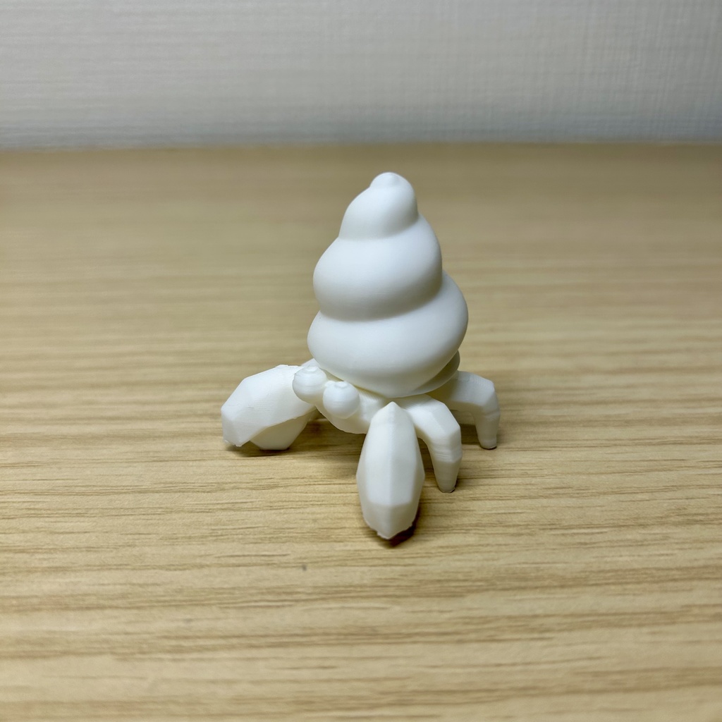 ヤドカリのリングホルダー(white)