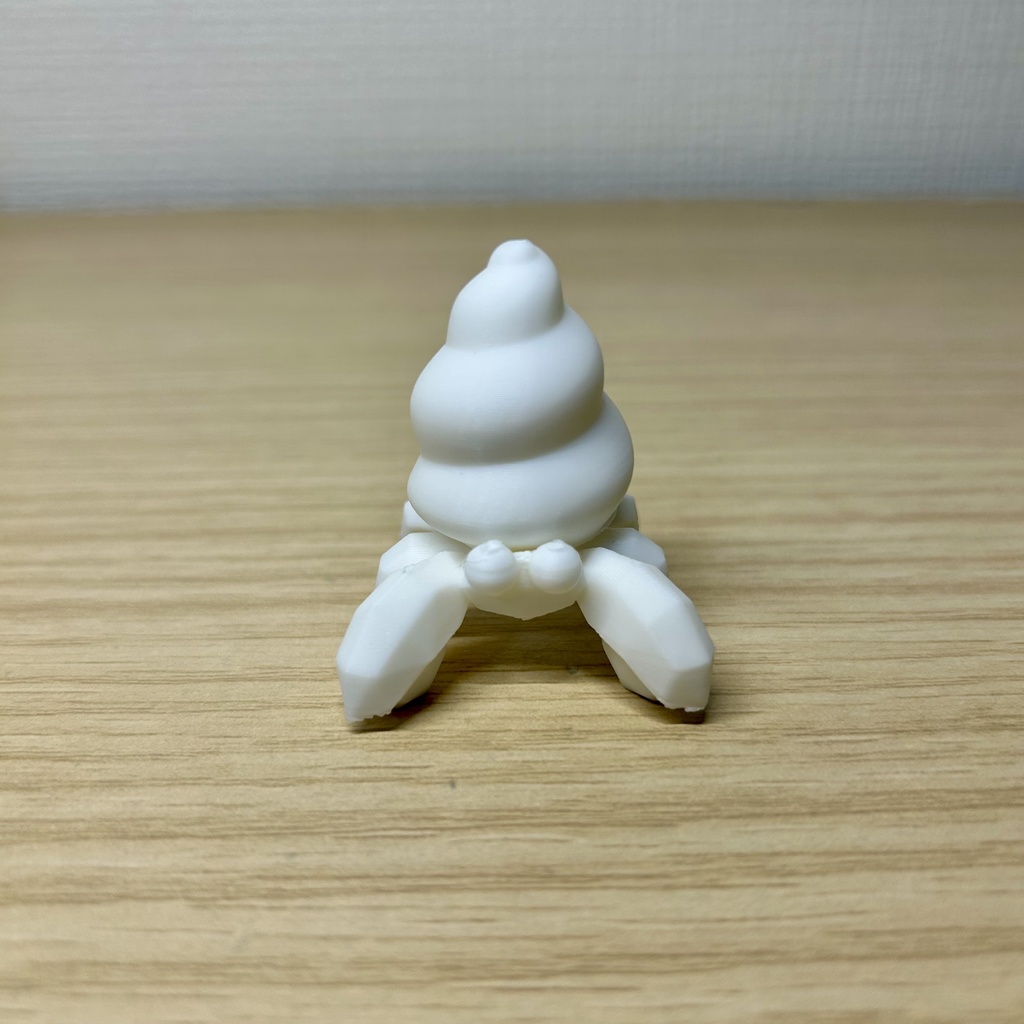 ヤドカリのリングホルダー(white)