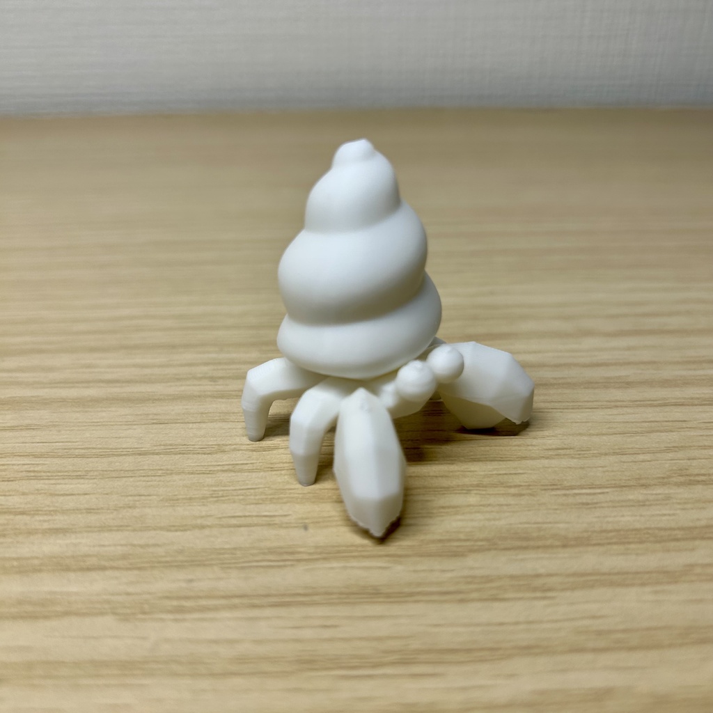 ヤドカリのリングホルダー(white)