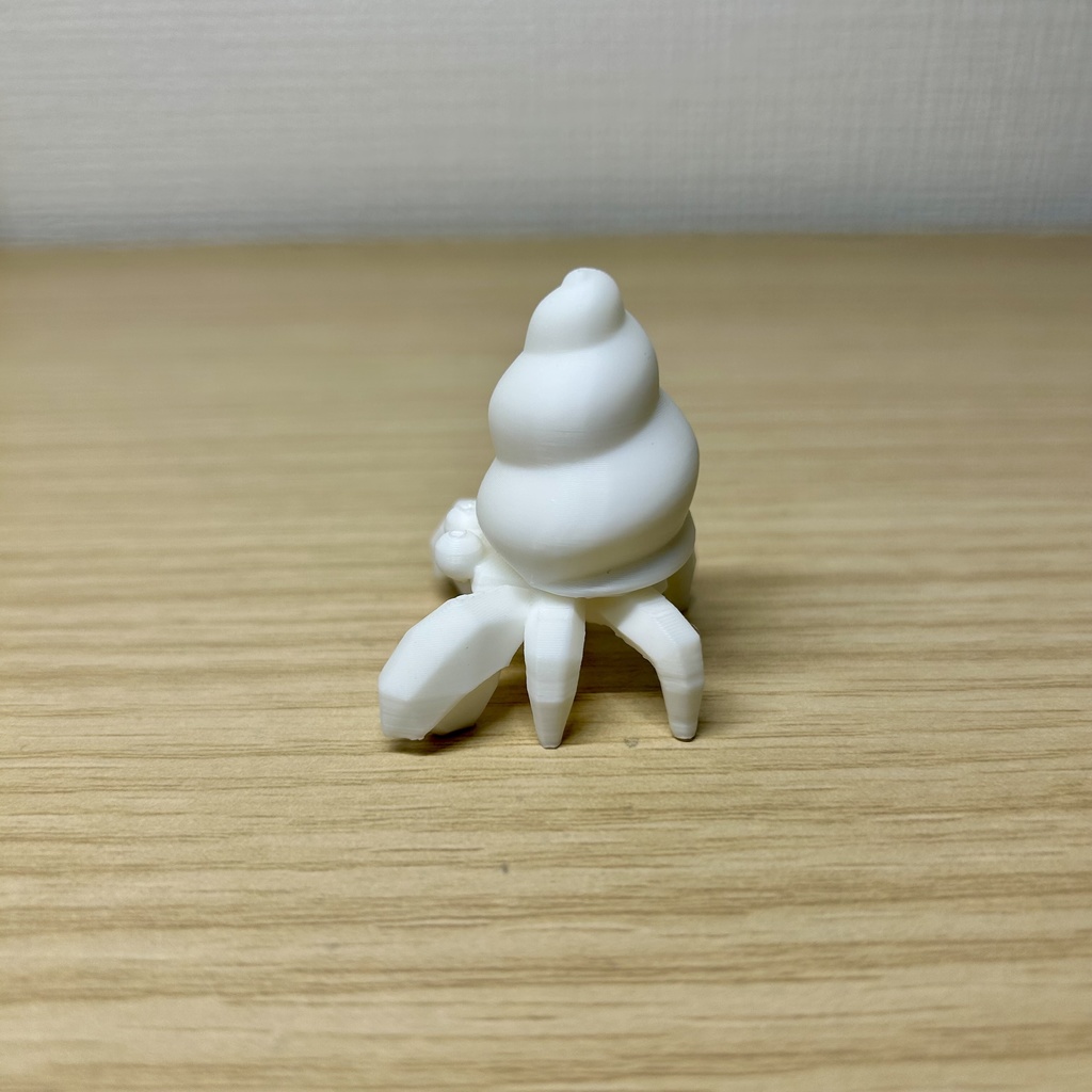 ヤドカリのリングホルダー(white)