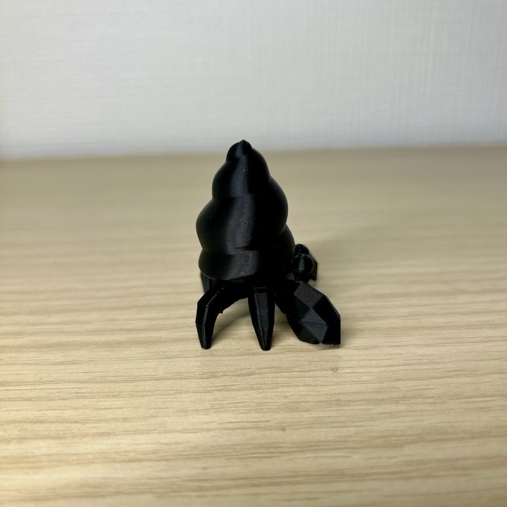 ヤドカリのリングホルダー(black)