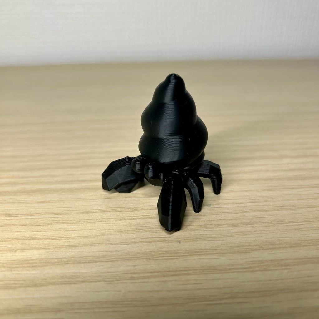 ヤドカリのリングホルダー(black)