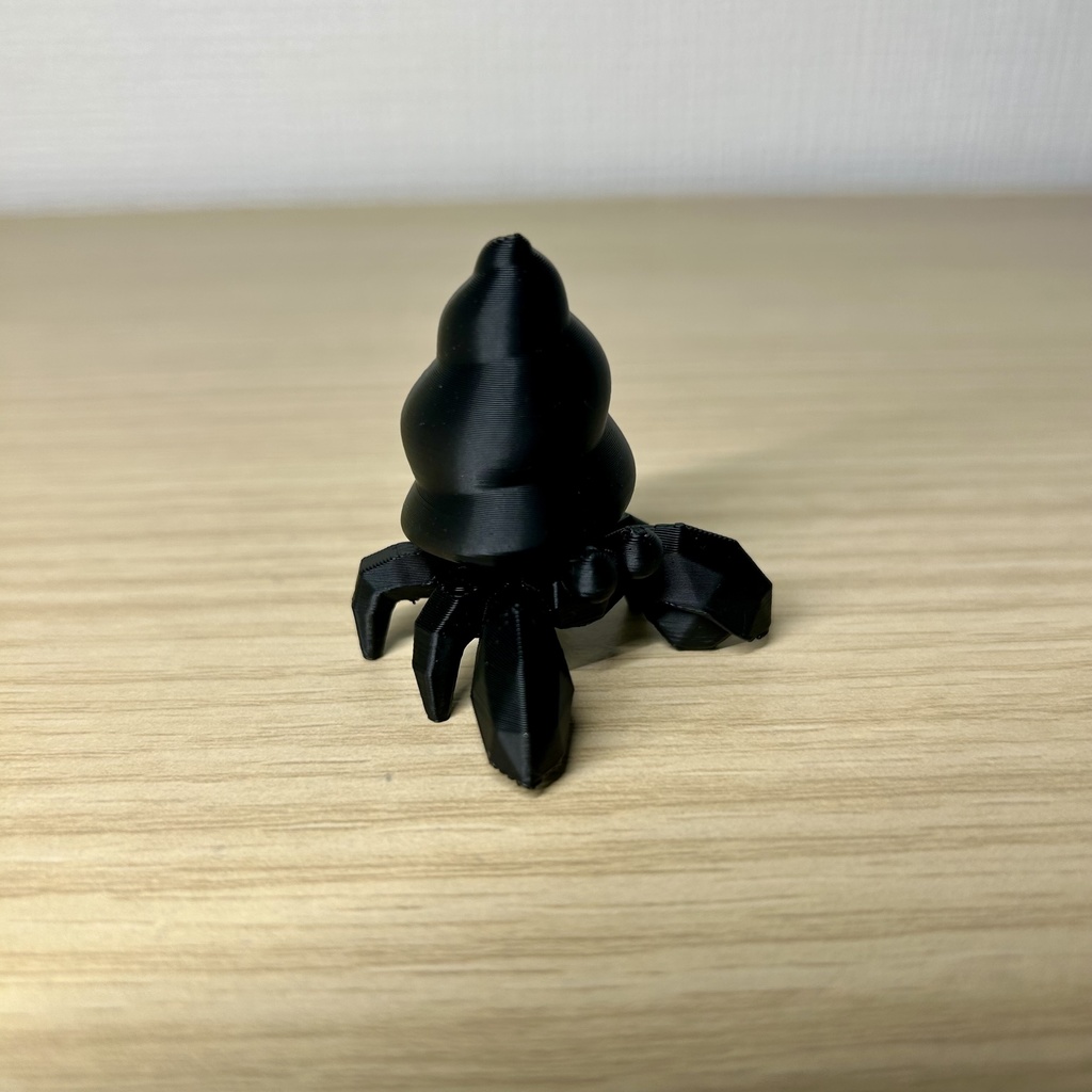 ヤドカリのリングホルダー(black)