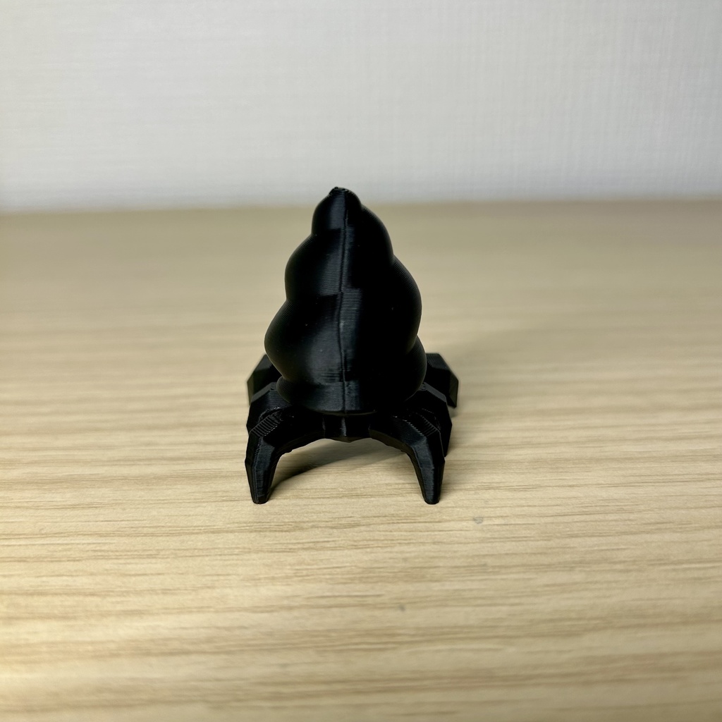 ヤドカリのリングホルダー(black)