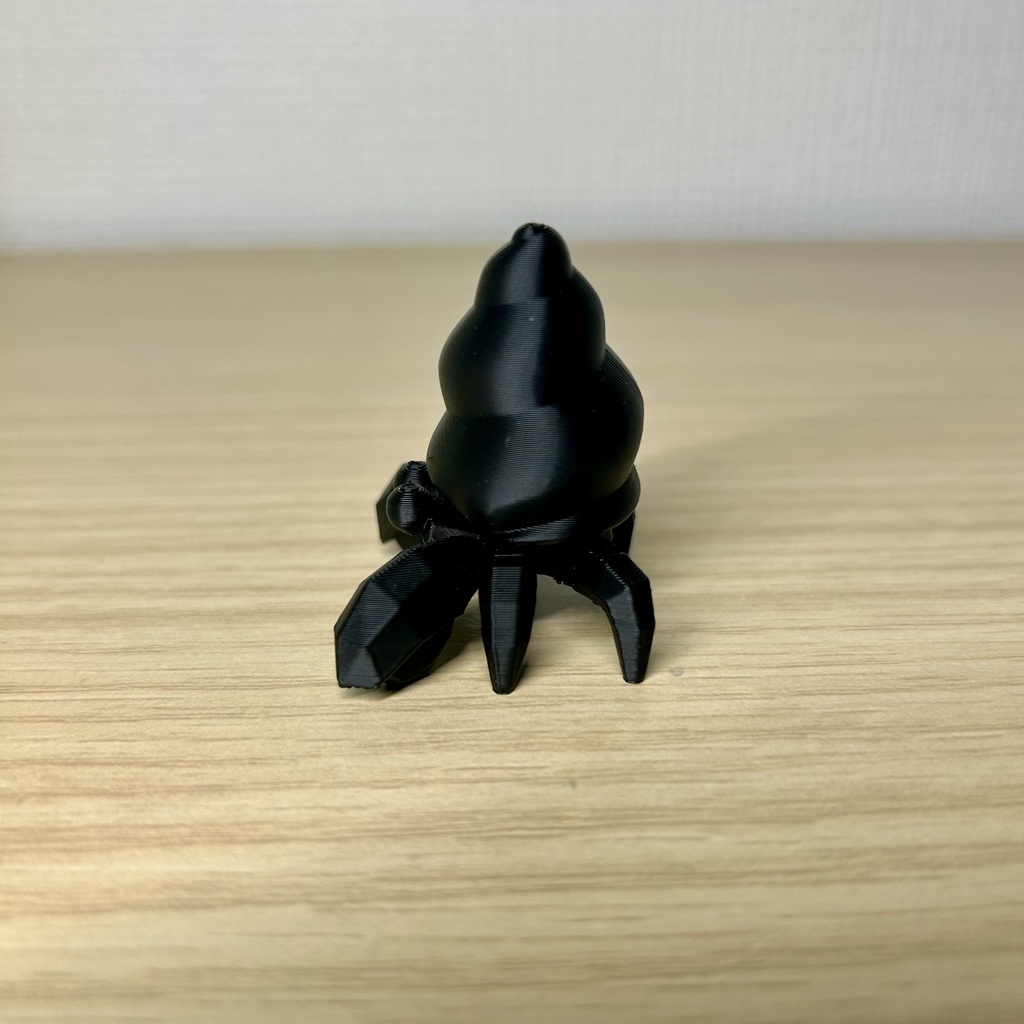 ヤドカリのリングホルダー(black)