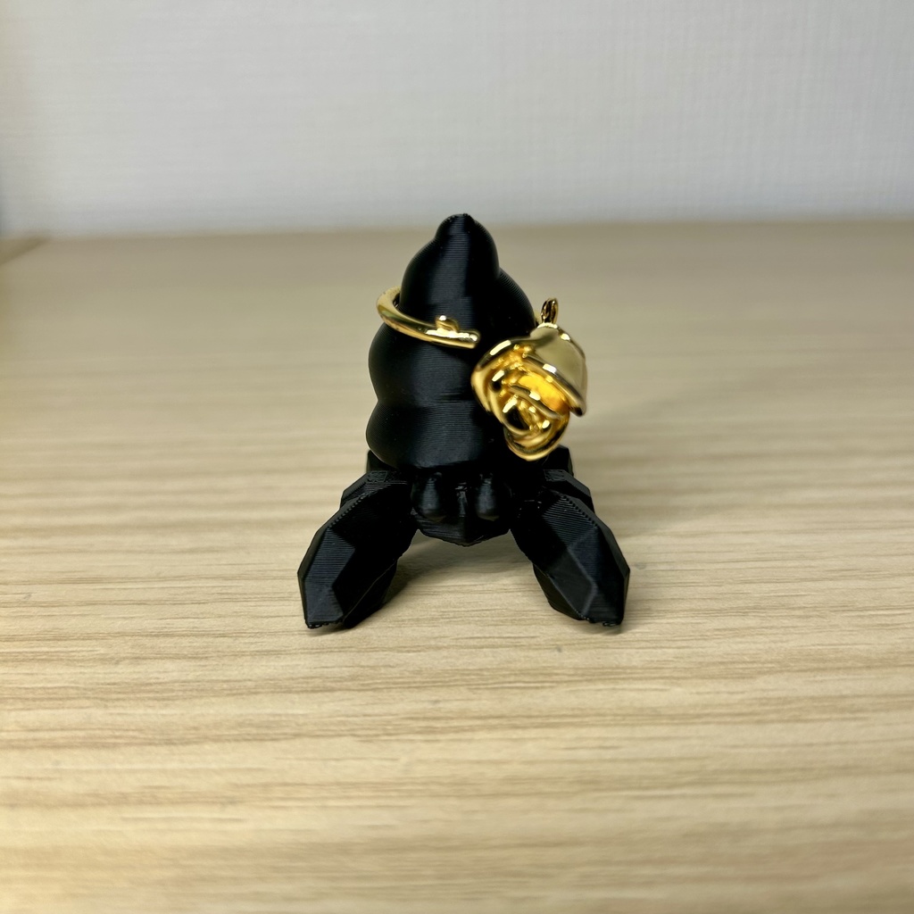 ヤドカリのリングホルダー(black)