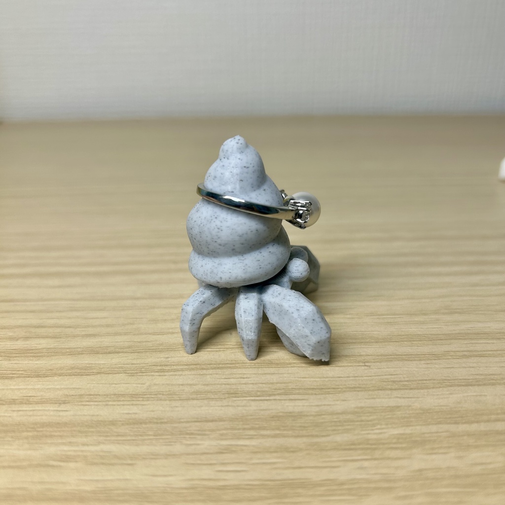 ヤドカリのリングホルダー(大理石)