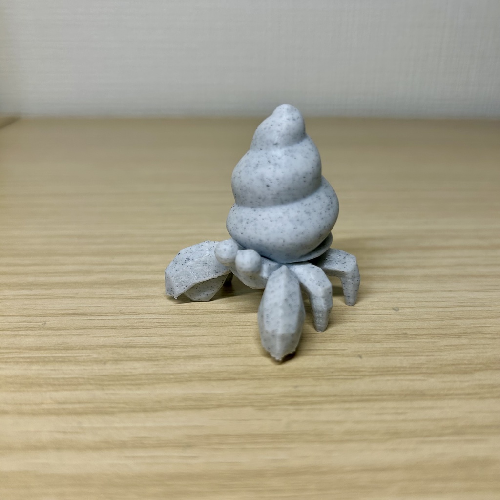 ヤドカリのリングホルダー(大理石)