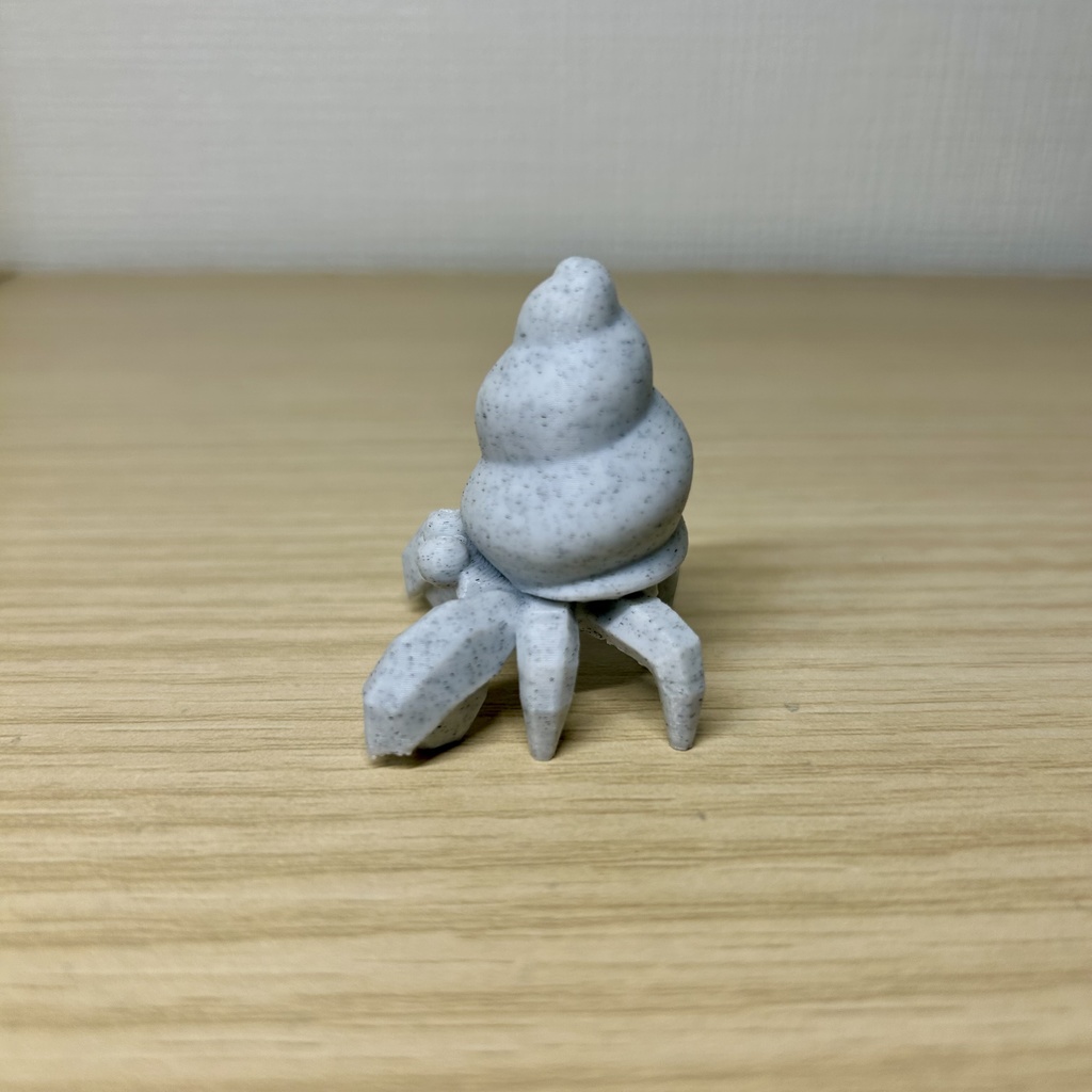 ヤドカリのリングホルダー(大理石)