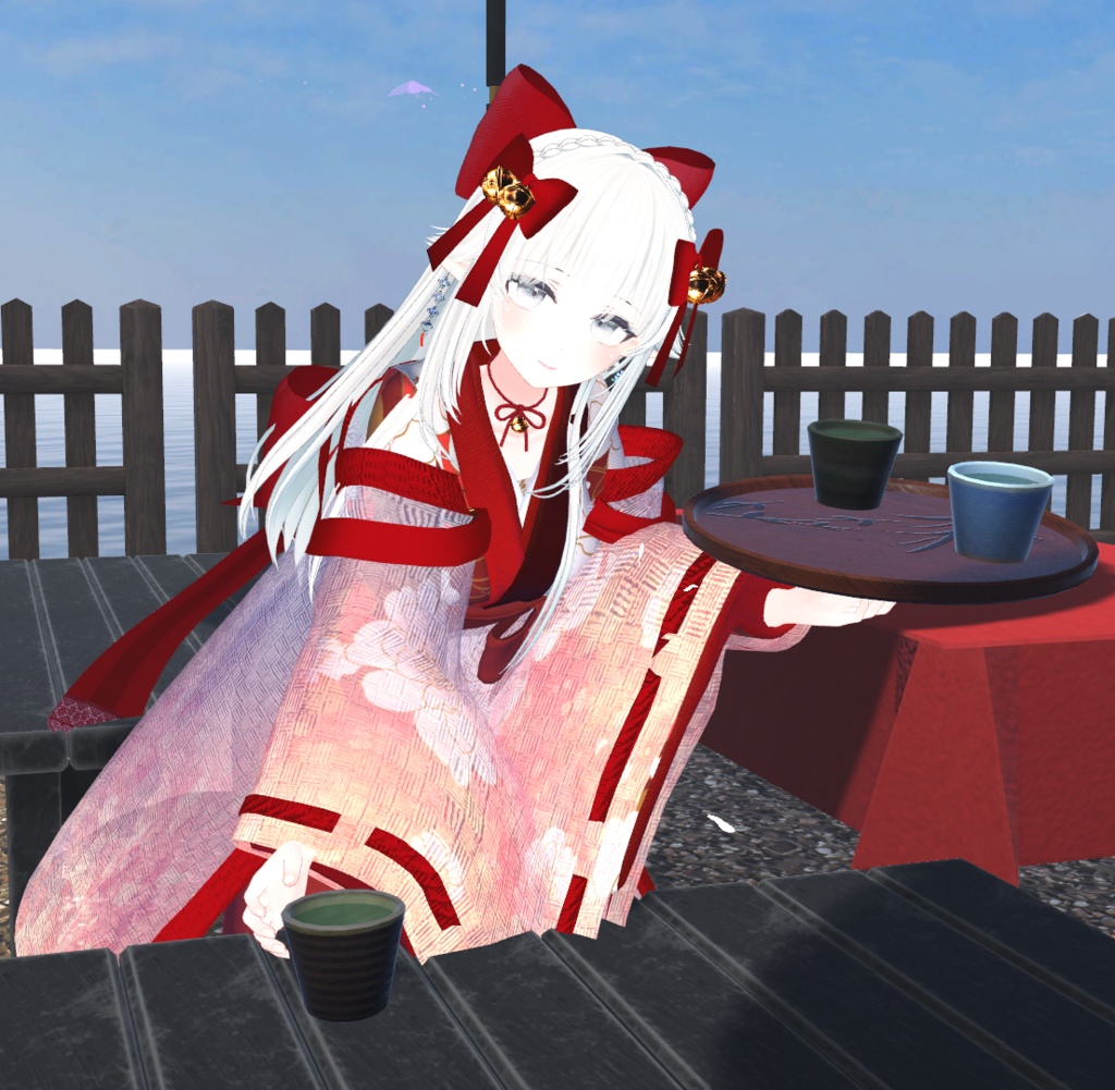 【VRChat想定】緑茶ギミックセット(Worldギミック)