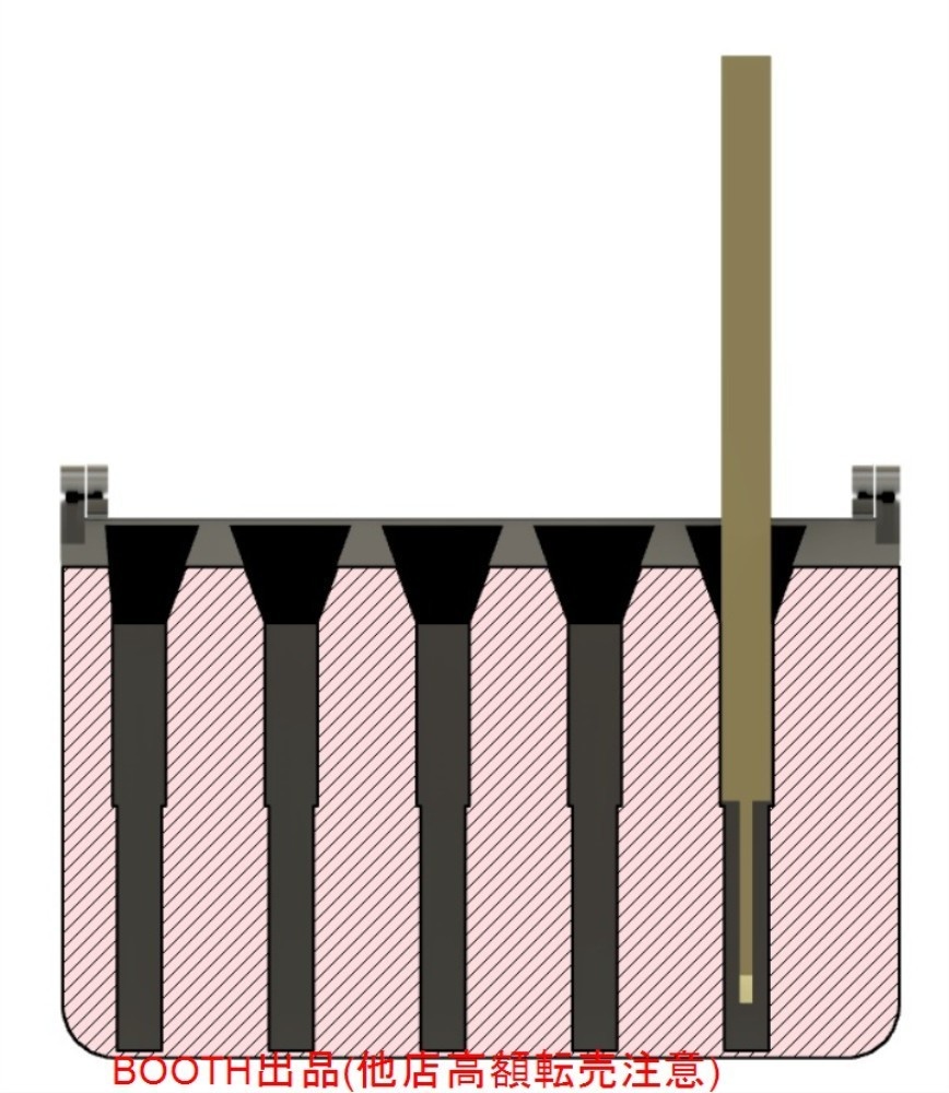 BMCタガネ用スタンドケース