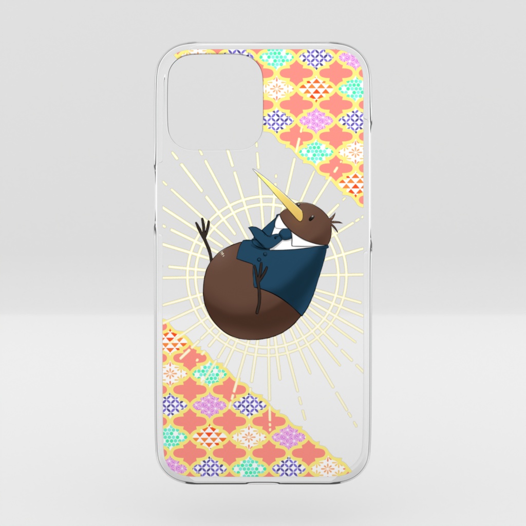 キーウィ教授 iPhoneケース