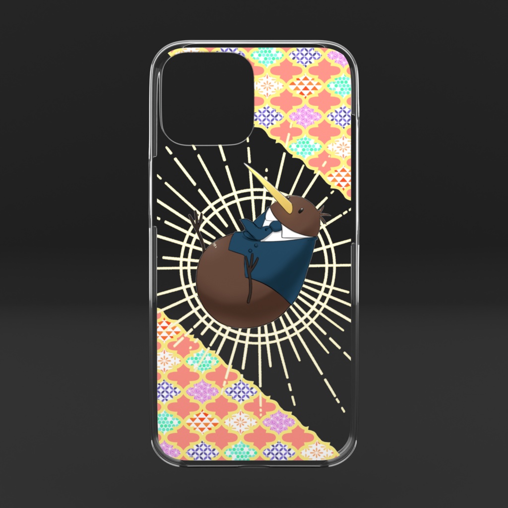 キーウィ教授 iPhoneケース