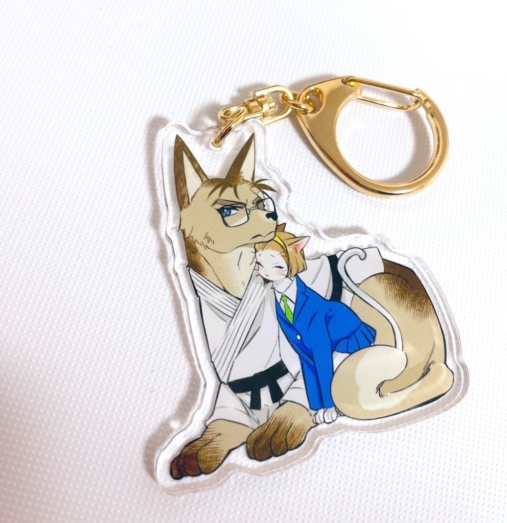 わんにゃんアクキー（番犬）