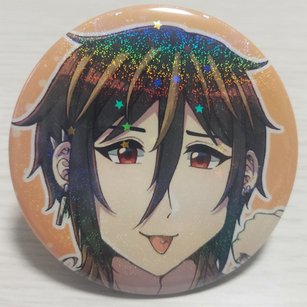 【まっど×すくらんぶる!】キラキラ缶バッジ