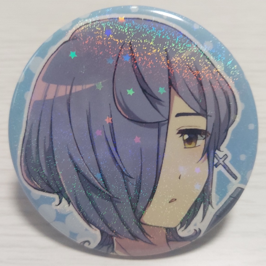 【まっど×すくらんぶる!】キラキラ缶バッジ