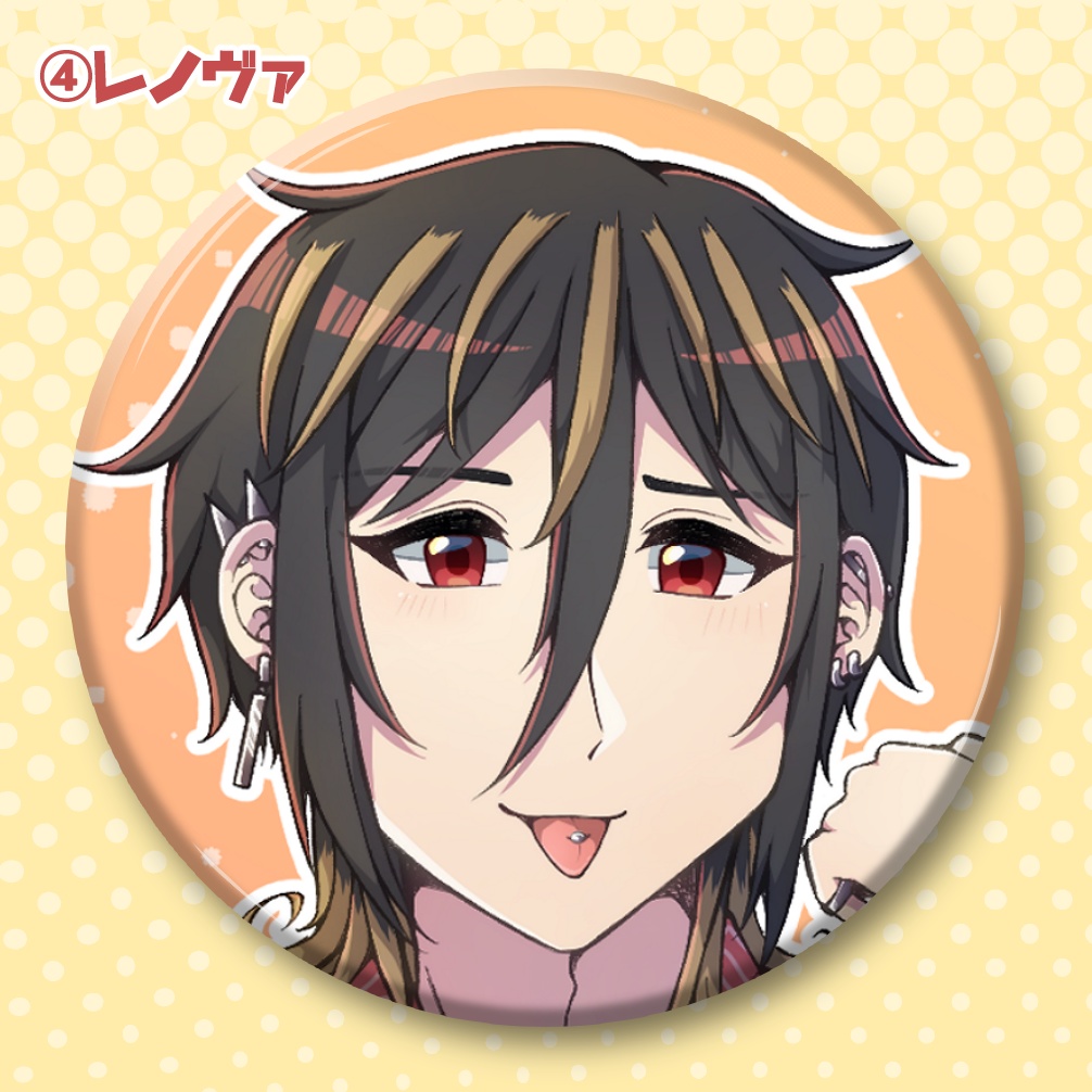 【まっど×すくらんぶる!】キラキラ缶バッジ