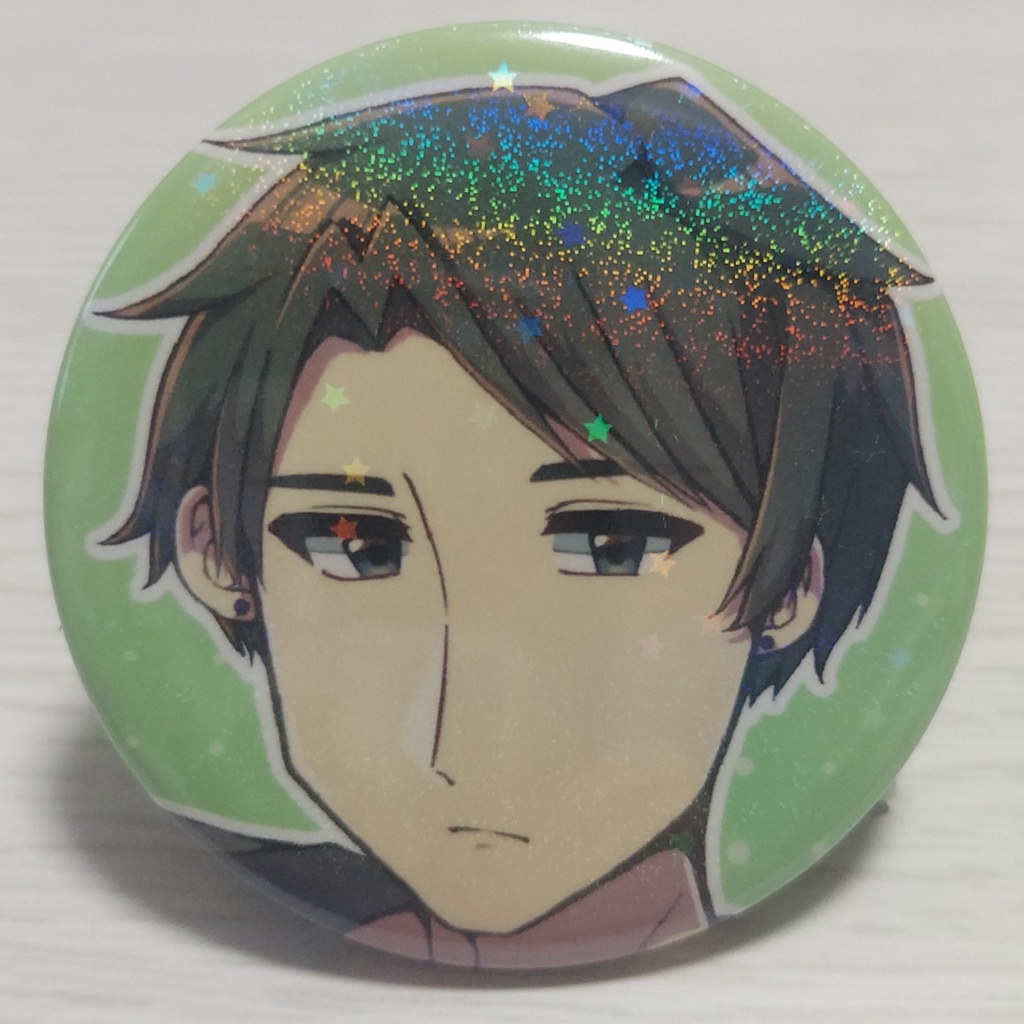 【まっど×すくらんぶる!】キラキラ缶バッジ
