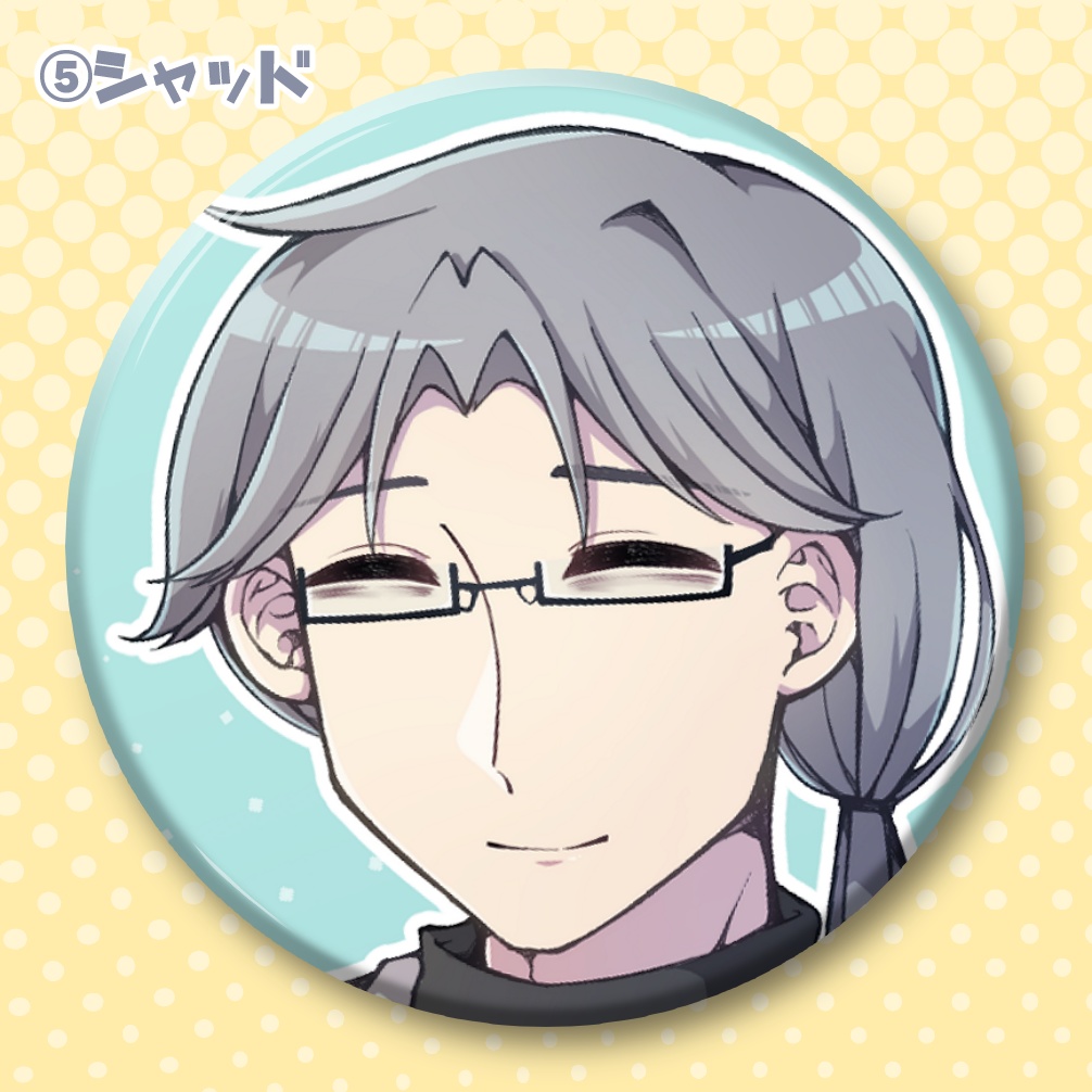 【まっど×すくらんぶる!】キラキラ缶バッジ