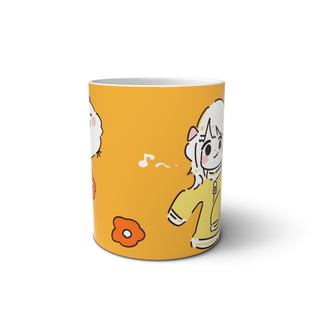 本人直筆いらすとゆるゆるマグカップ