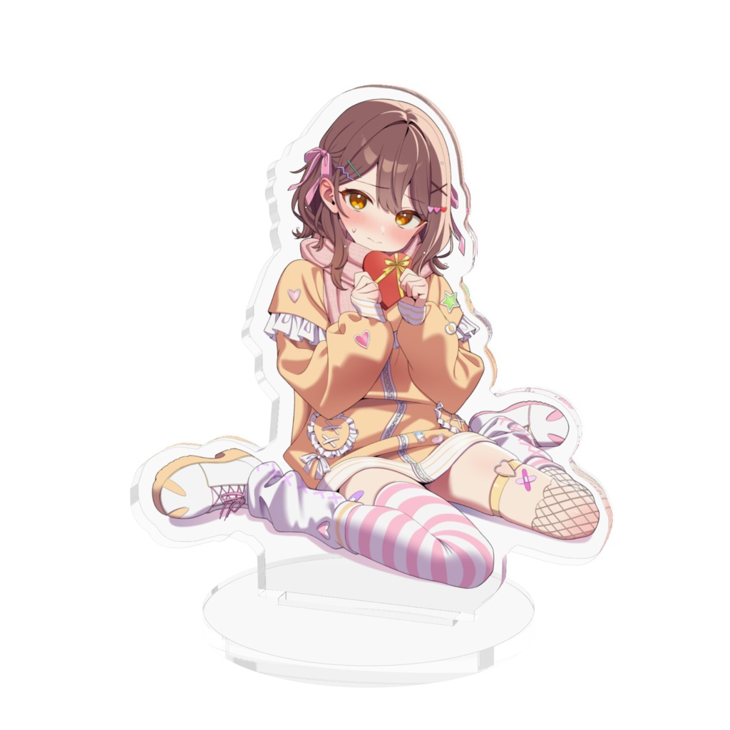 みやまるバレンタインアクリルスタンド