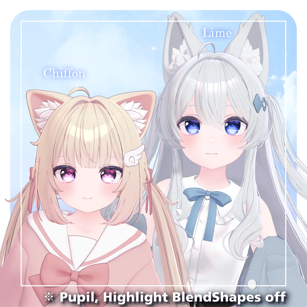 【10アバター対応】TUKa Eyes Texture 01