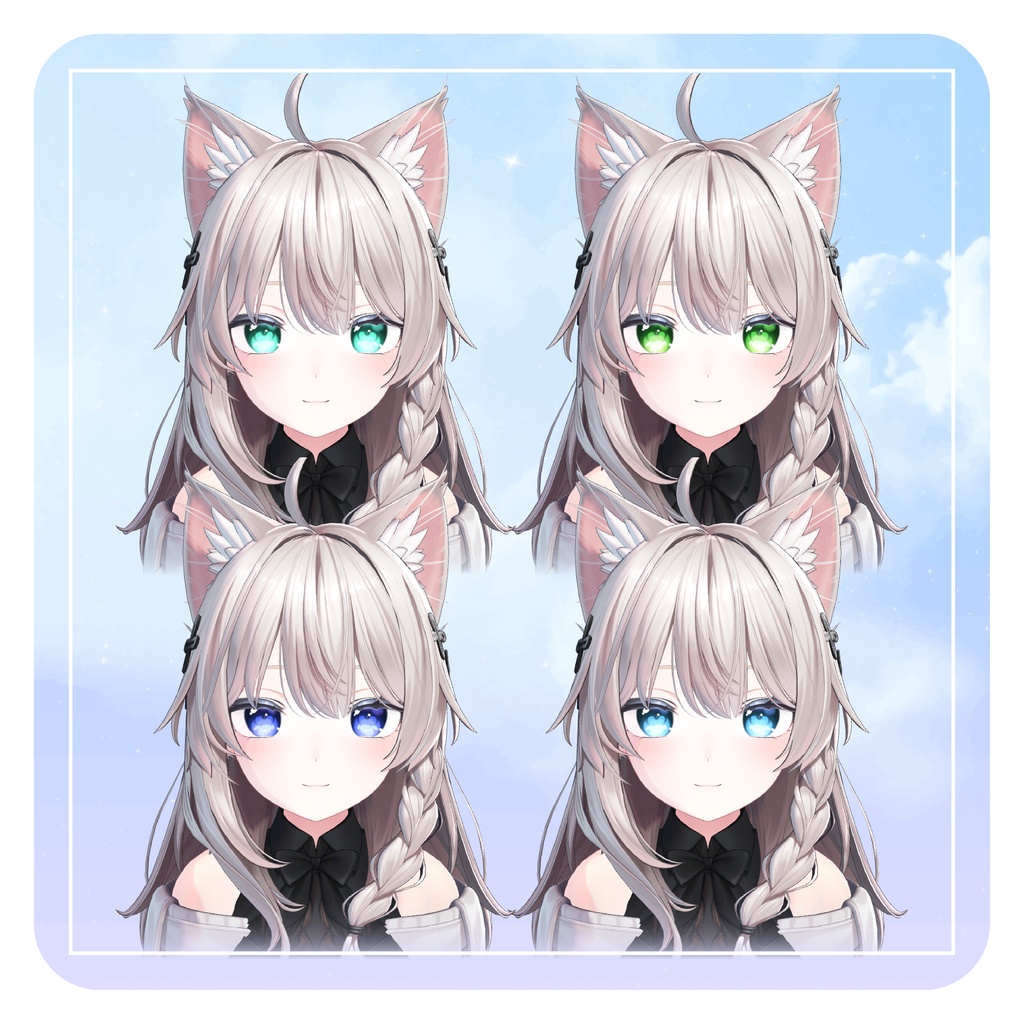 【10アバター対応】TUKa Eyes Texture 01