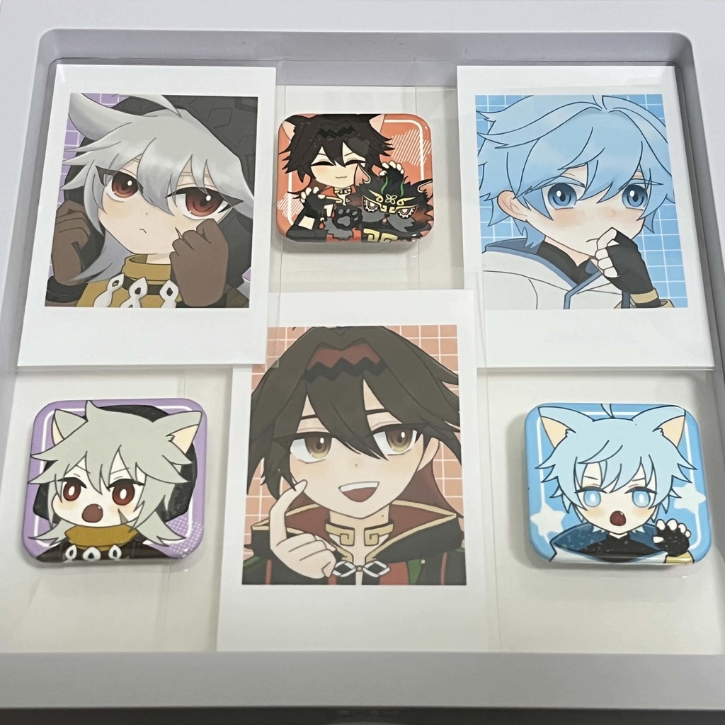 チェキ＋缶バッジセット