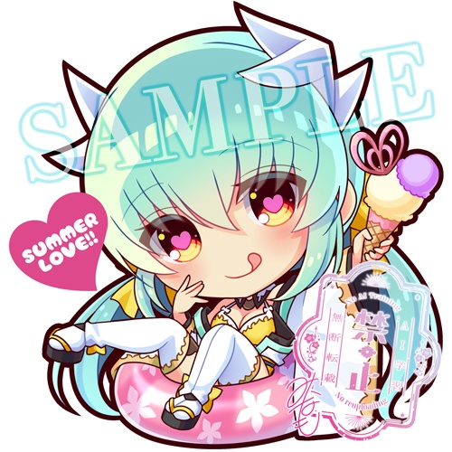 水着清姫アクキー