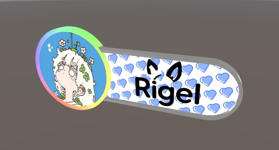 name tag