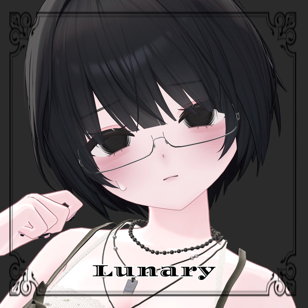 【 7アバター対応 】Hollow Makeup&虚ろEye Texture