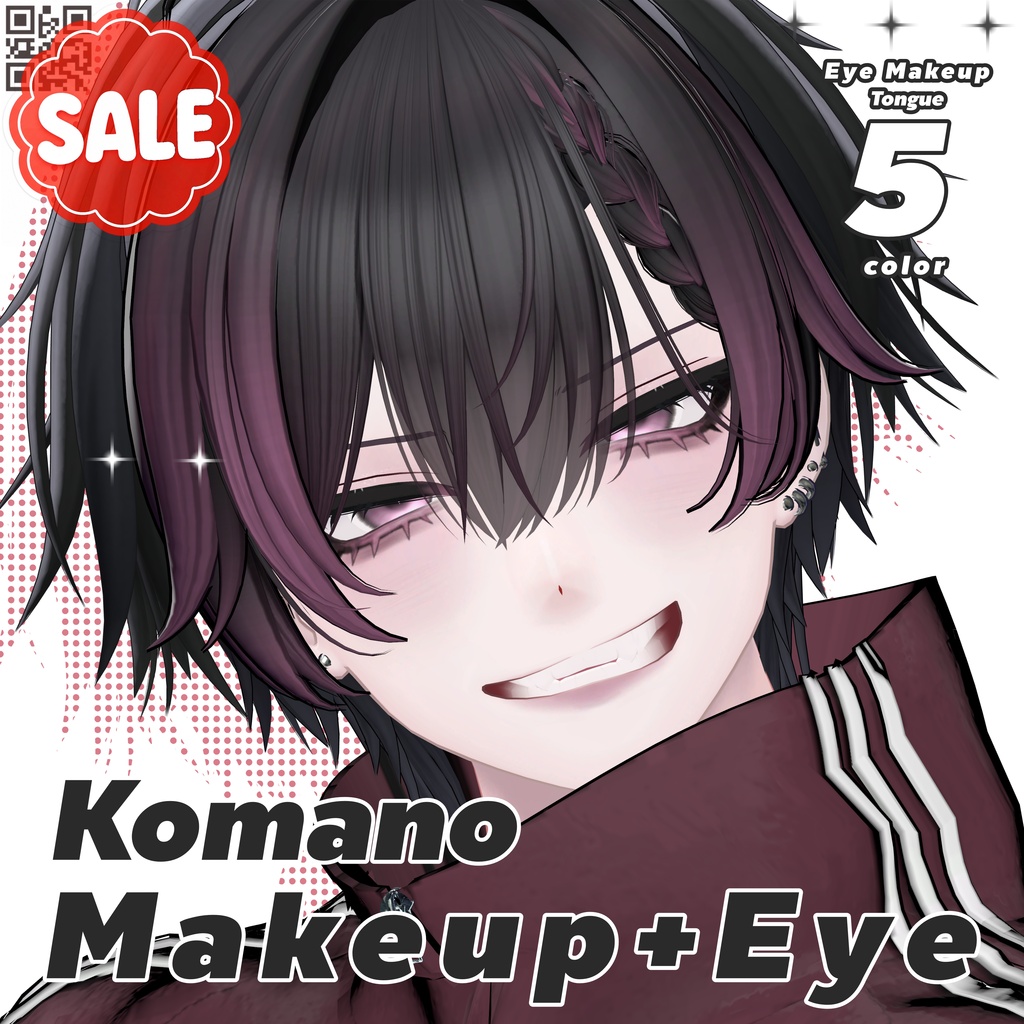 SALE【Komano/狛乃】✦Makeup+Eye＆TongueTexture✦