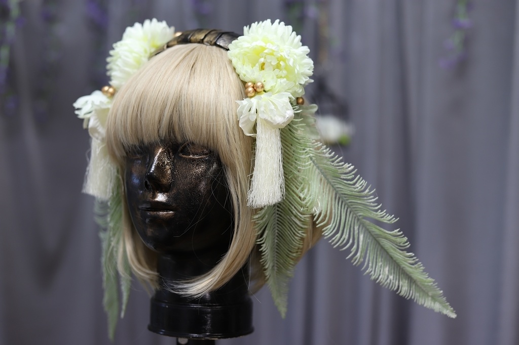 創作コスプレ冠・森の妖精