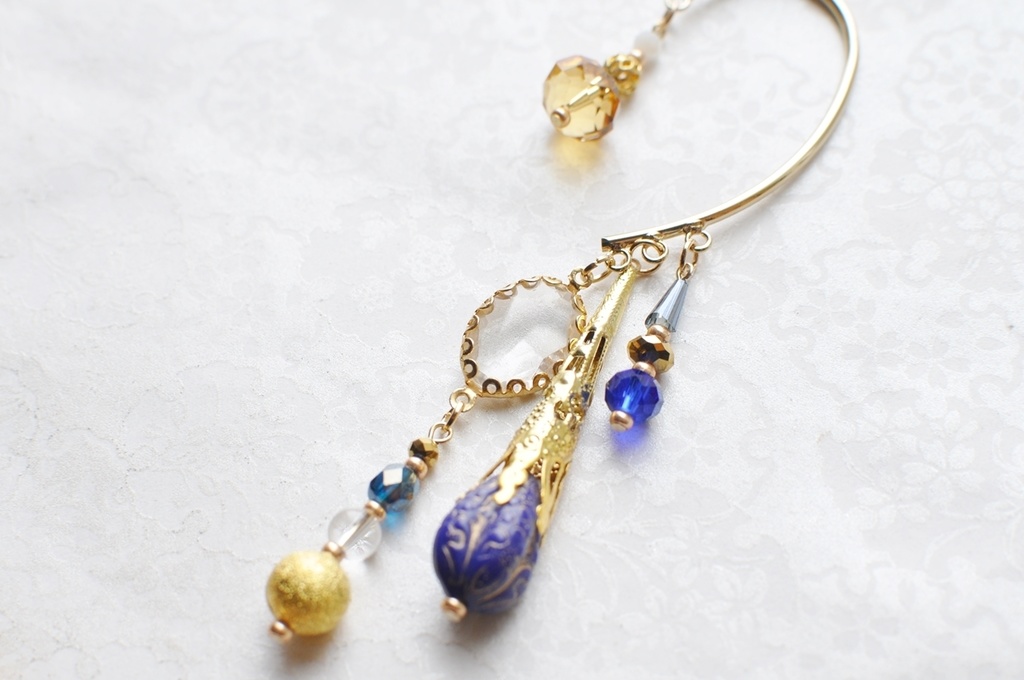 こだまの森・シーグラス・ファラオの寝台イヤーフック