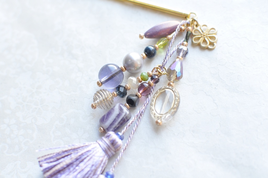 ラベンダーの香水 かんざし