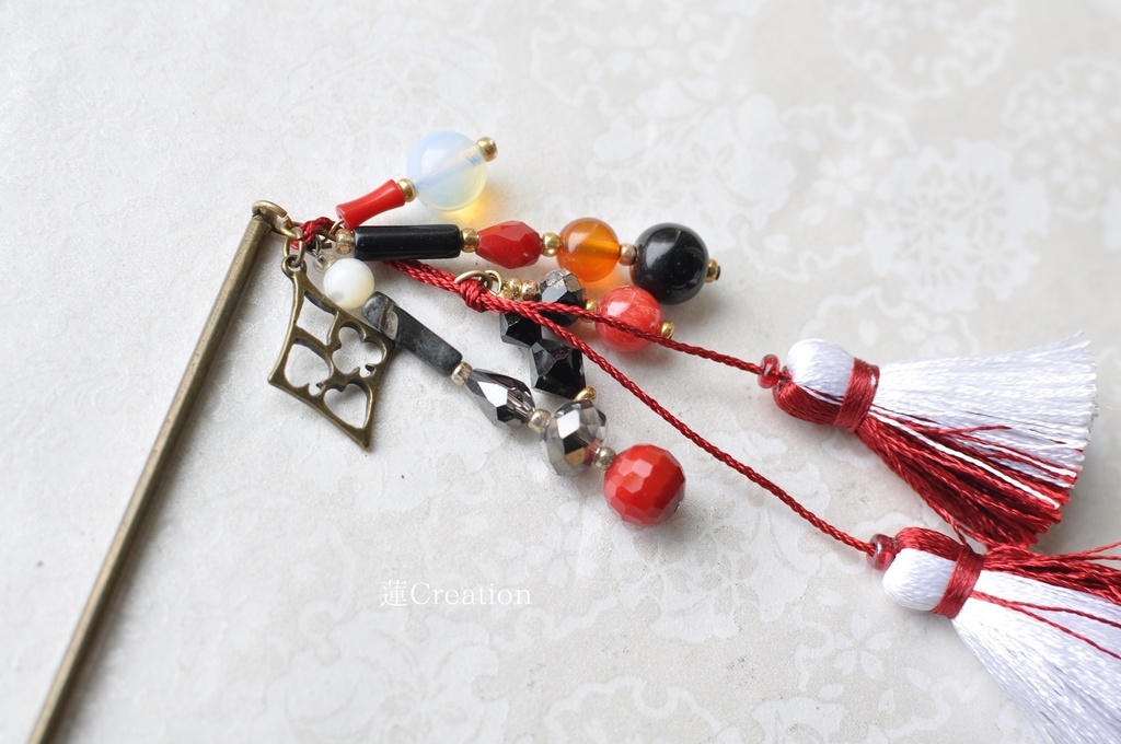 トランプ兵 創作かんざし