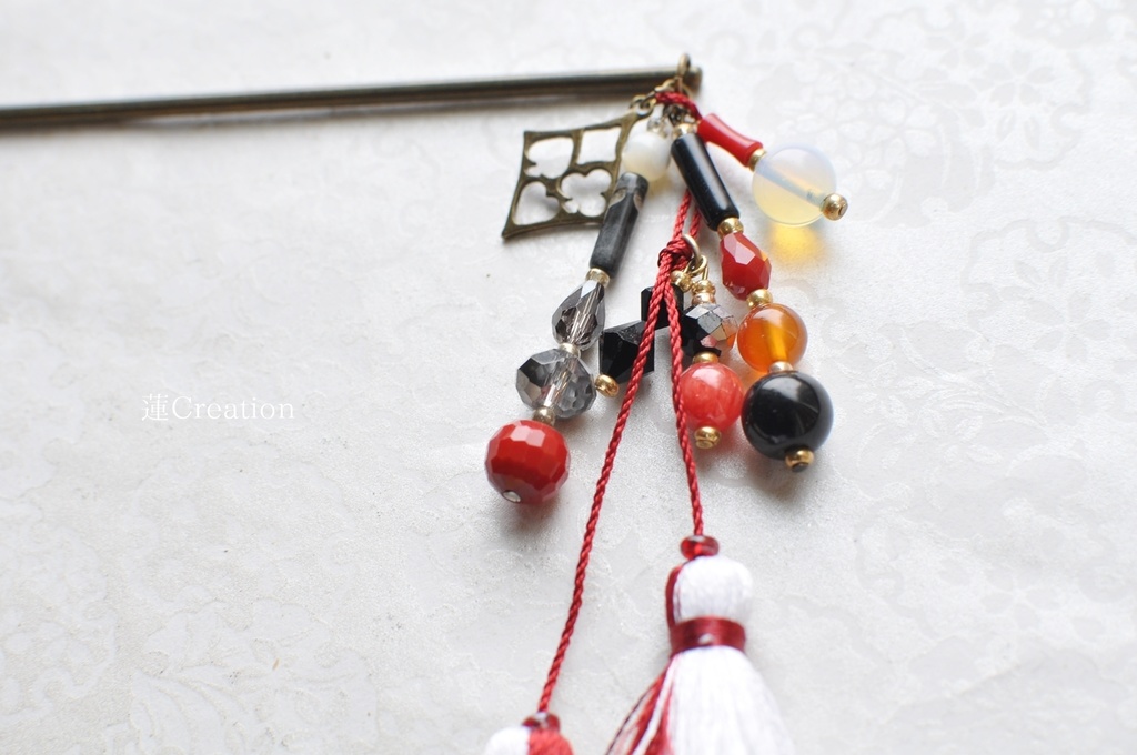 トランプ兵 創作かんざし