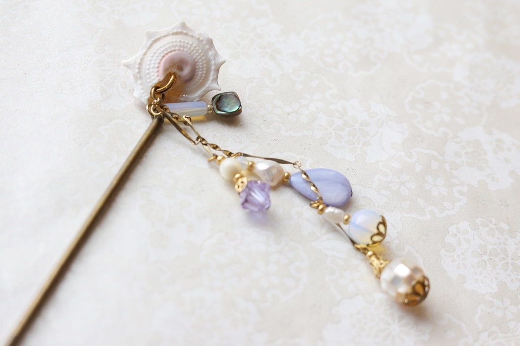 人魚のかんざし・壱輪の貝