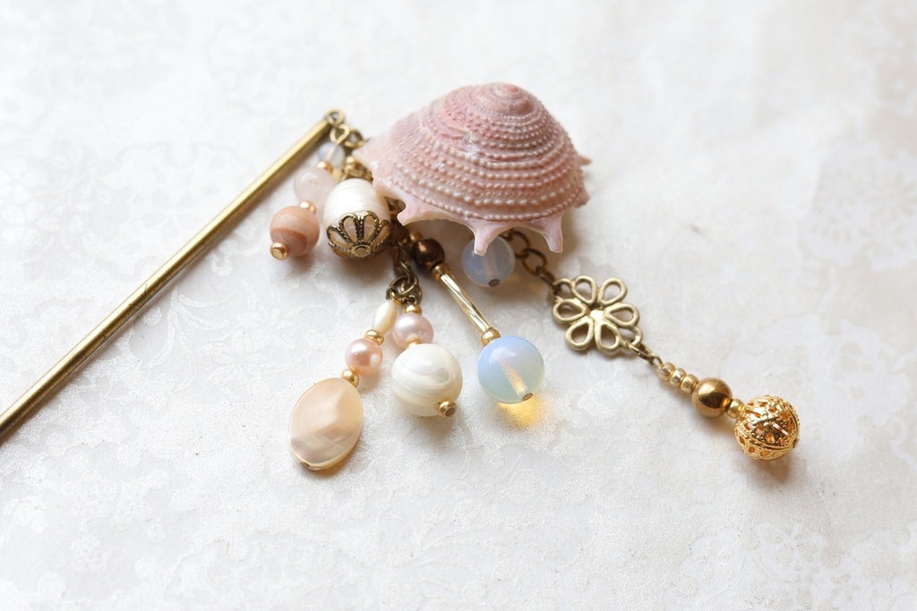 人魚のかんざし・貝つつみ