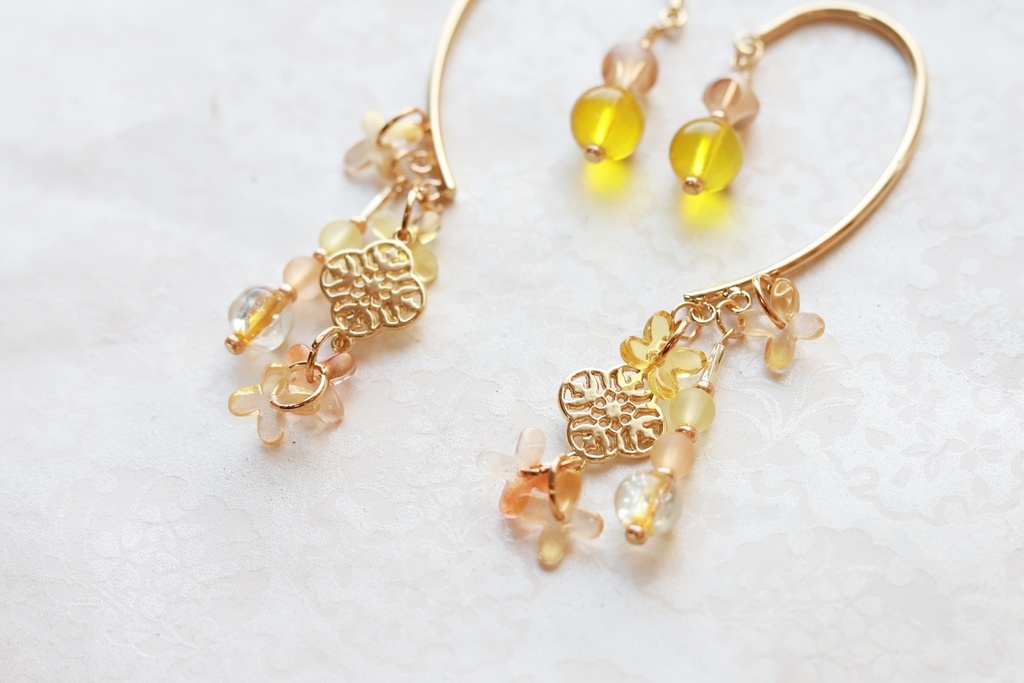 金木犀イヤーフック(キンモクセイ)