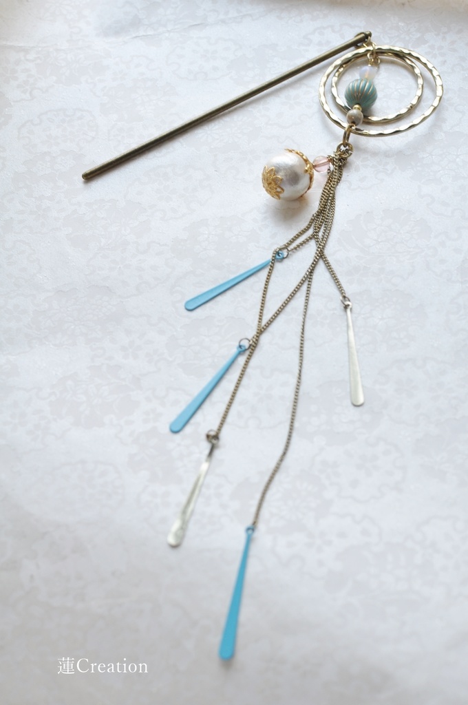 人魚の泡かんざし