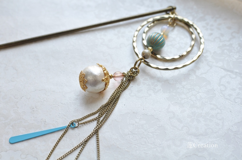 人魚の泡かんざし