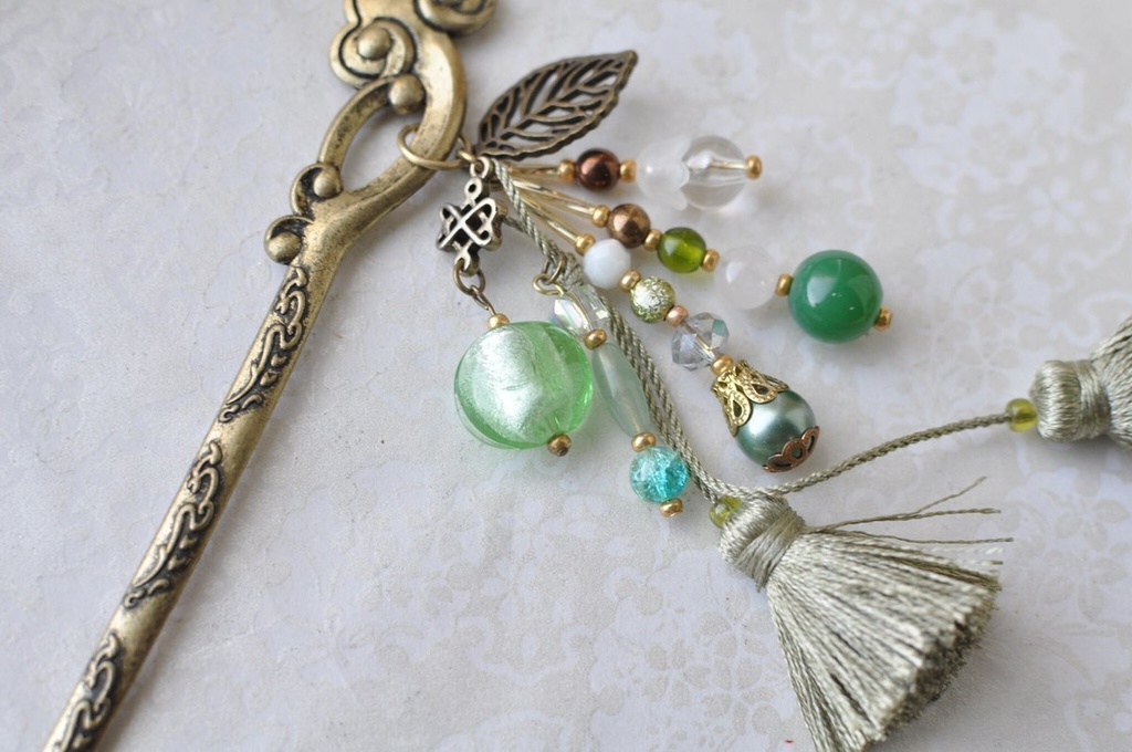 変わり軸かんざし・快癒