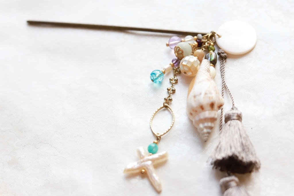 人魚のかんざし・さざ波の巻貝