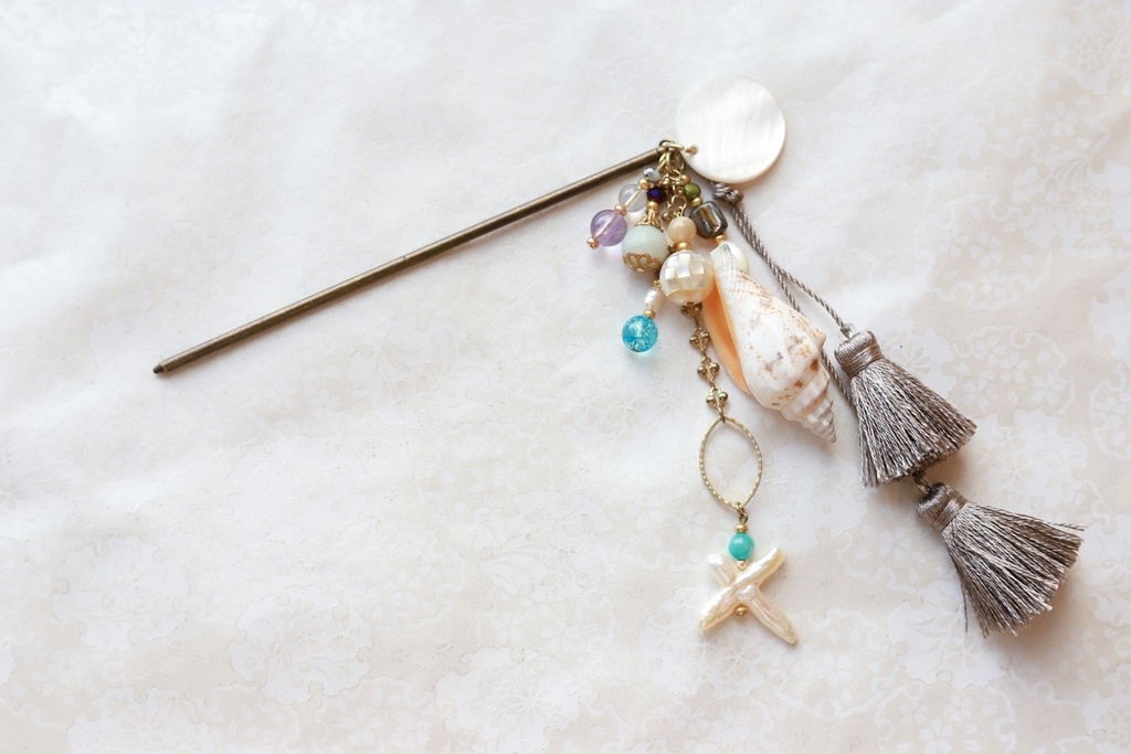 人魚のかんざし・さざ波の巻貝